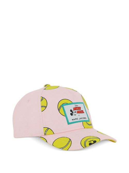 Cappello bambina Marc Jacobs rosa con Topolino tennis MARC JACOBS Kids | W60840475